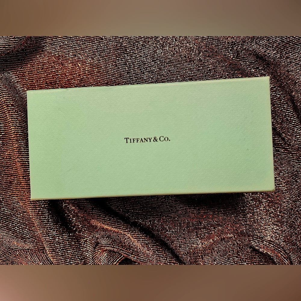 2 perfect condition, Tiffany & Co. eyeglasses case and boxes